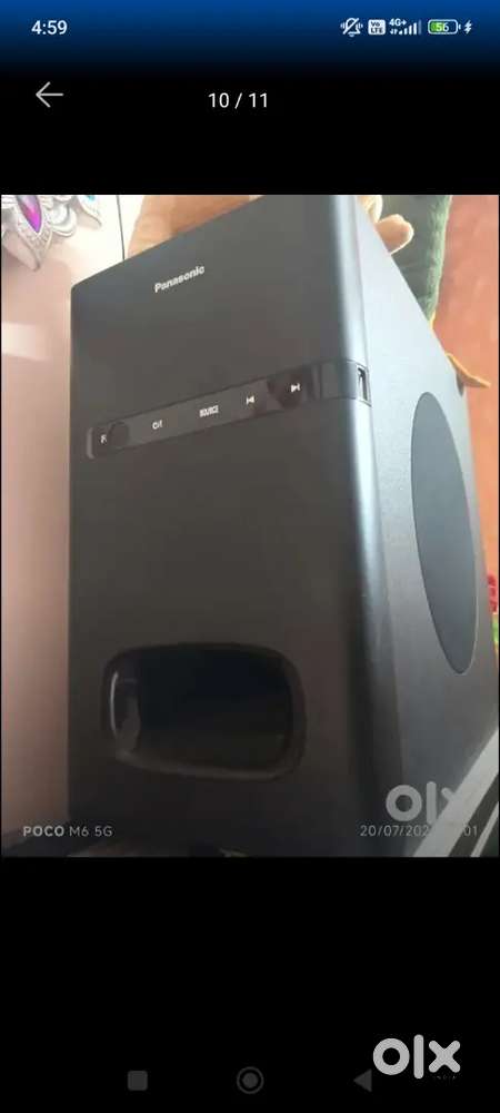 PANASONIC 4.1 USB+BLUTOOTH 100 WATTS WOOFER 4.1 HIGH BASS