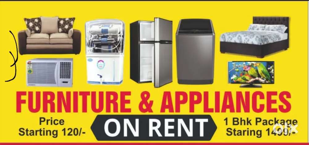 Furniture Appliances on RENT BD sec 73
