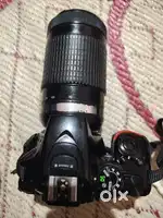 Nikon 5600D and 70-300 lens +charger 2 battery memory card and bag