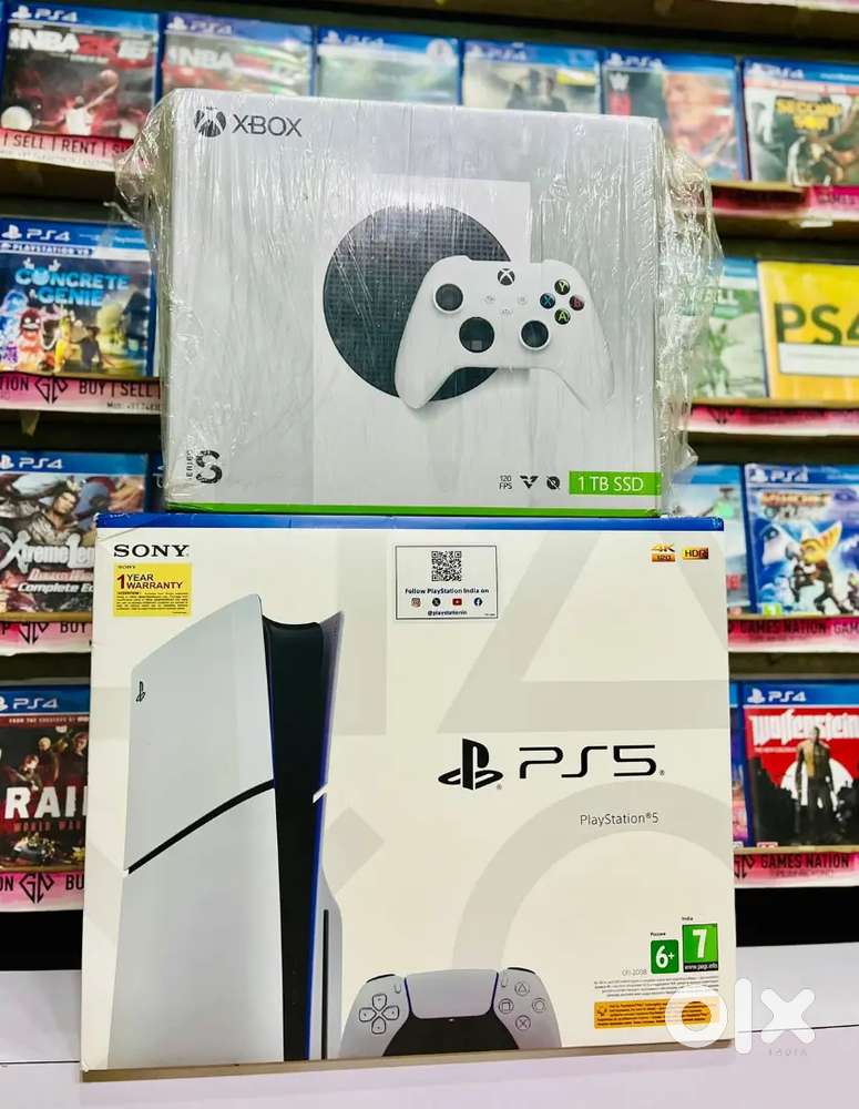 Xbox series s 1TB PS5 1TB slim