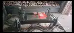 Center table kaanch wali new with cover
