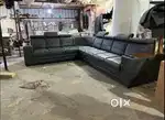 2+2+1+corner l shape sofa set with headrest in STARF FURNITURE
