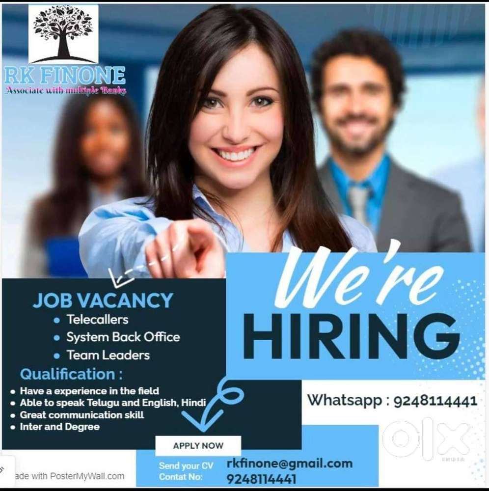 wanted female telecaller