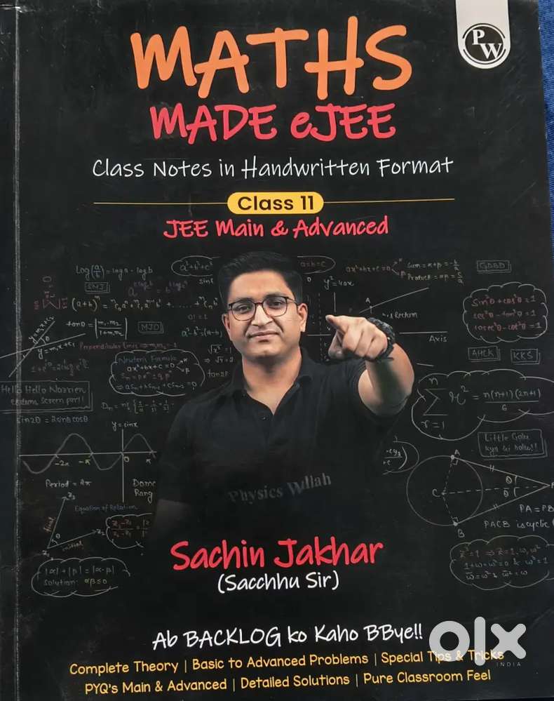 Maths Made EjEE by Sachin Jakhar sir class 11 class notes