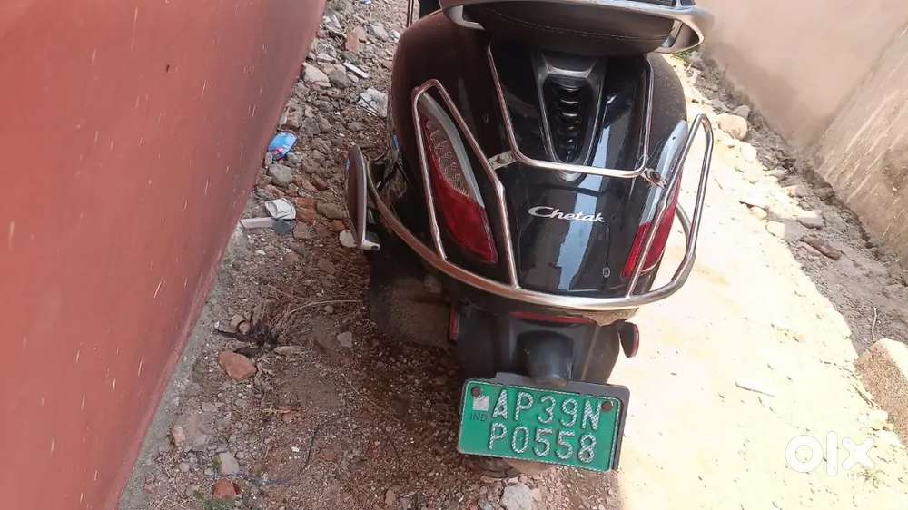 Chetak ev premium scooter FOB key and fancy number