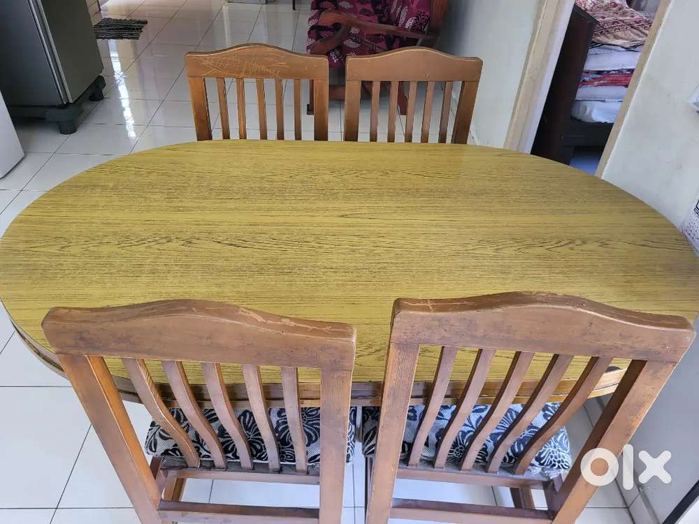 Dining table 4 seater with chairs