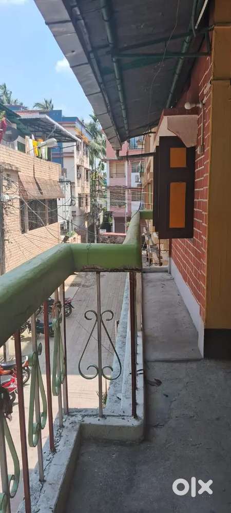 Single room with attached bathroom and kitchen