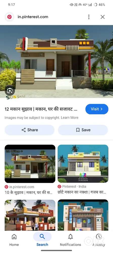 Mujhe makan lena hai 15 se 17 lak tak ka patta suda ho to koi batao