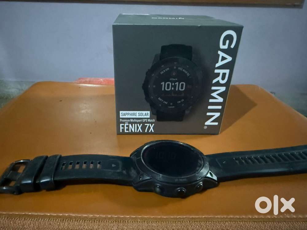 Garmin Fenix 7x Sapphire Solar – Premium Multisport GPS Smartwatch