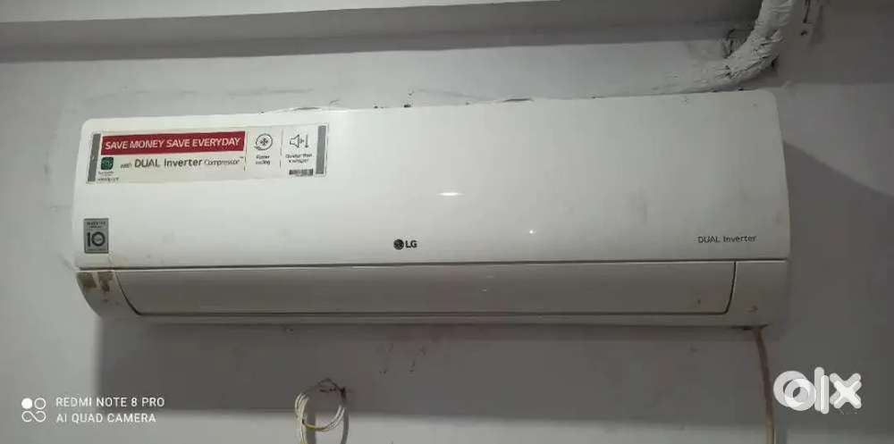 6 Months Used L.G 1.5 ton 5 Star Dual Inverter AC For Sale.