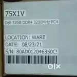 32GB DDR4 3200MHz PC4 RAM module.