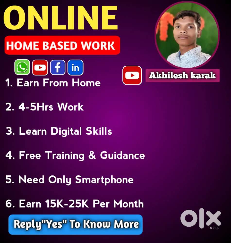 Online Home Based Work