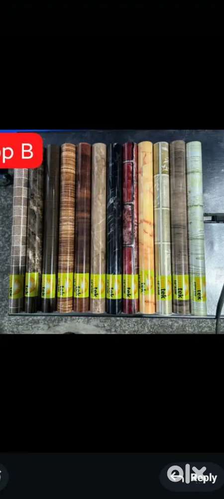PVC water proof Wall paper 18 inch * 5 miter