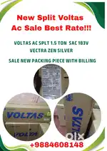 Ac voltas split 1.5 ton  New package