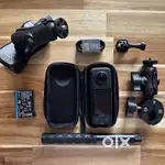 Insta360 X4 ONE X4 8K 360 Action Camera + Motorcycle Mount + Jaws Clp