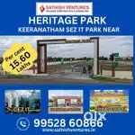 Book your dream plot in Heritage Park Saravanampatti .