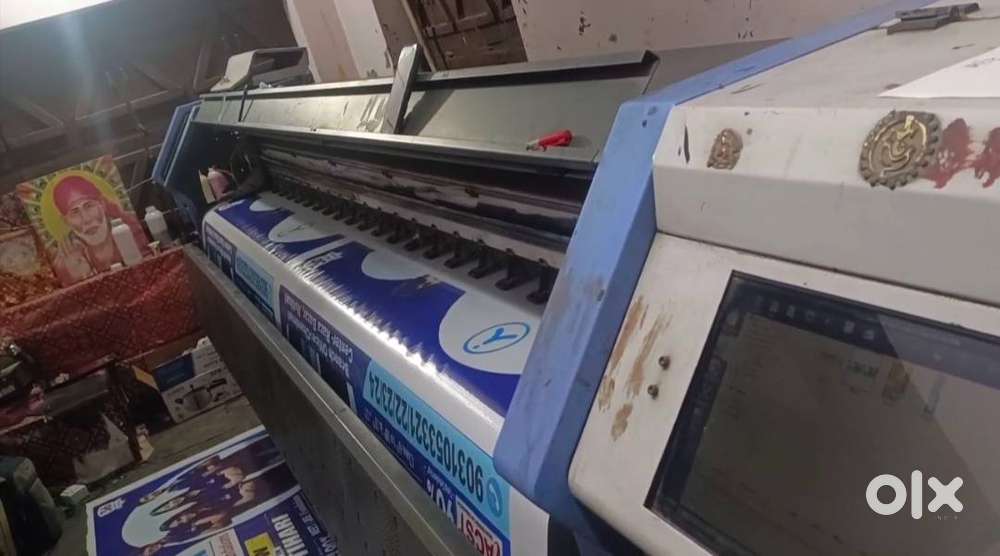 Konika 512 Flex printing machine