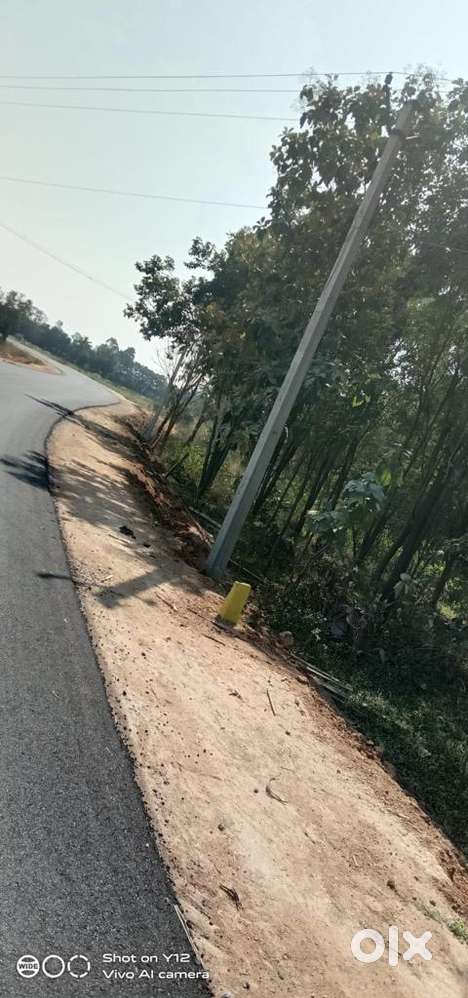 Main road property for sale in mulugu.