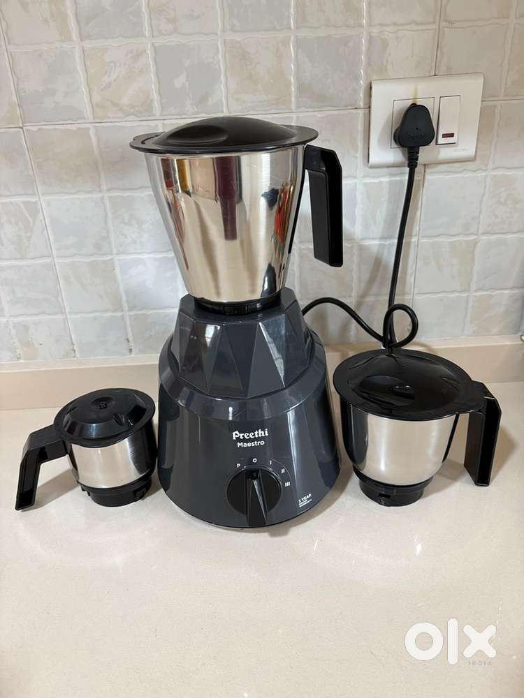 Preethi Maestro Mixer 750 watts - 3 Jar set