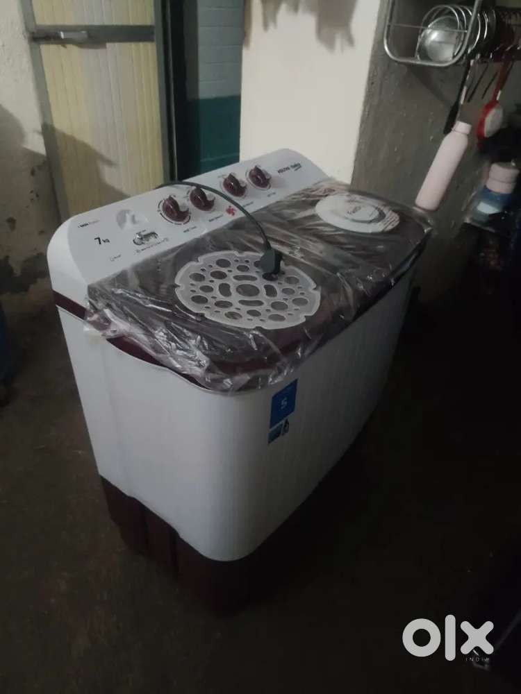 Volats 7kg waching machine 1day use