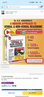 New book for competitive exam students