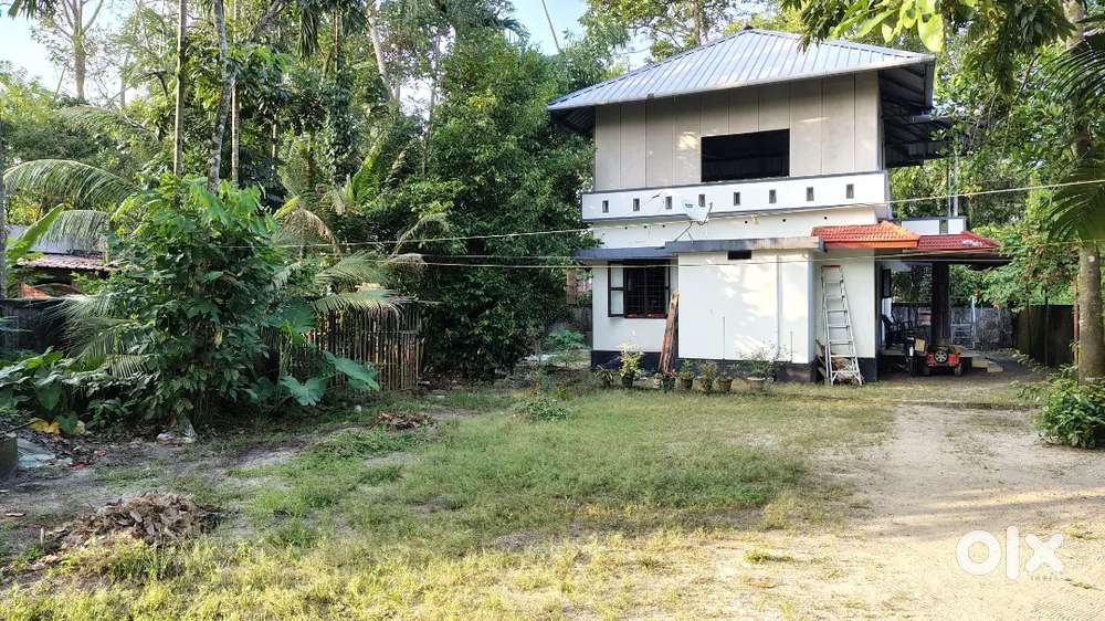 9 Cent plot with 2 Bed room house near Valavanadu temple junction