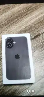 Iphone 16 128 brand new white and black
