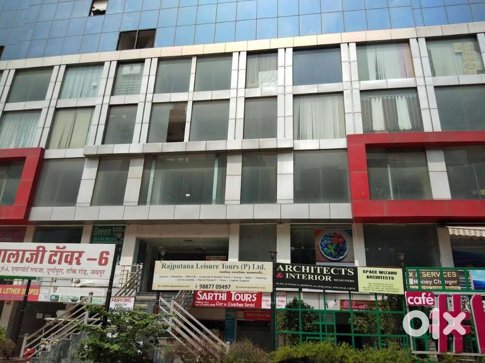 The commercial office is in posh location. Walking from Durgapuraa