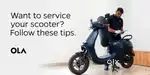 Ola electric Red scooter in immaculate condition