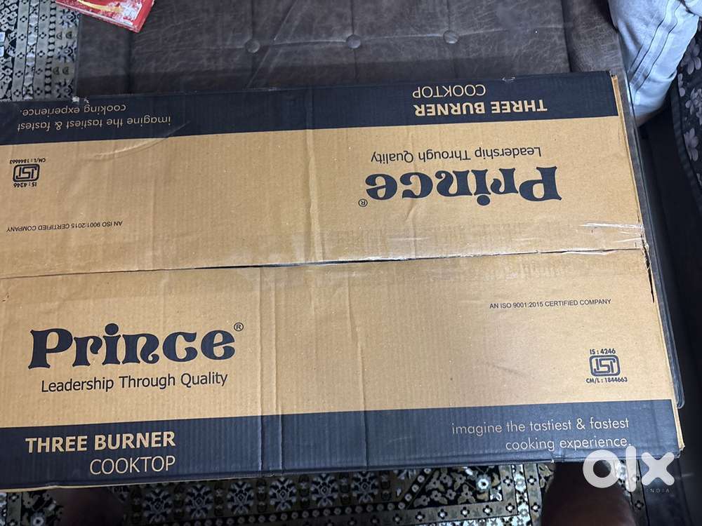 Unopened Prince 3Burner GasStove  BrandNew  Huge Discount 2yrs warrant
