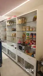 Shop Rack with glass fitted