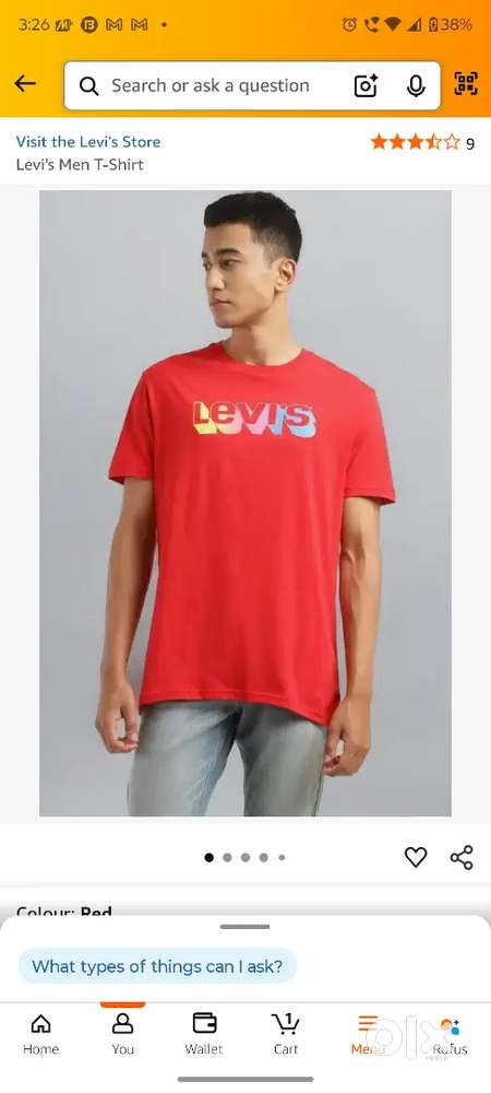 Levis t shirt for men