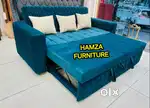 HAMZA FURNITURE  NEW DESIGNER PLYWOOD SOFACUM BED 6BY6
