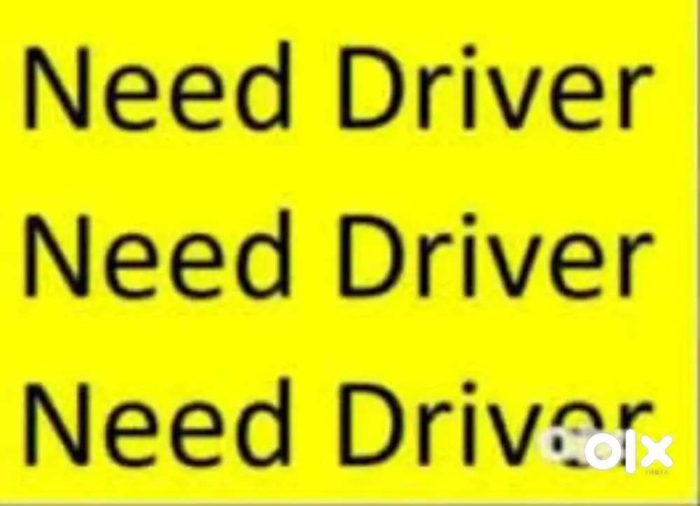 Wanted drivers for picking / droping labour's