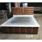 Dhamaka offer buy new double bed 3990, with box -6990/- EMI Available