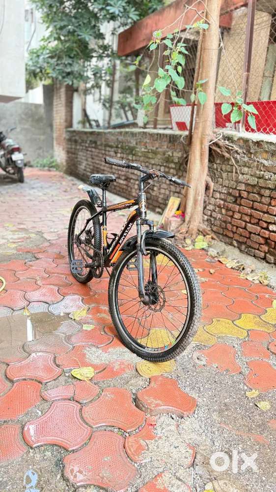 Bicycle dual disc break