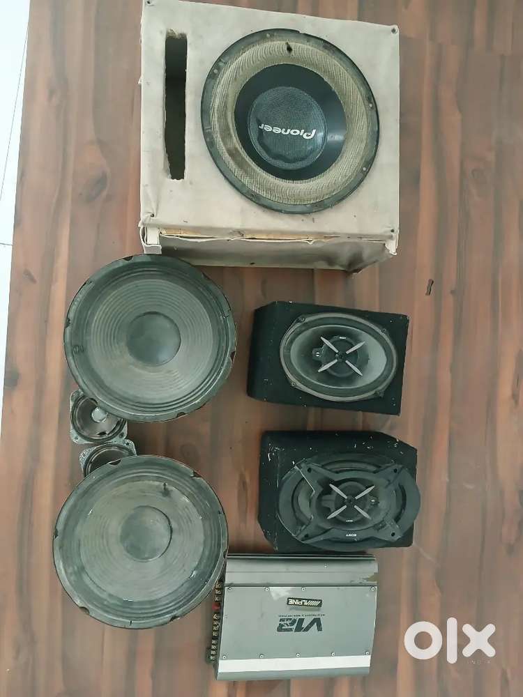 All bass boosted setup sony,pioneer