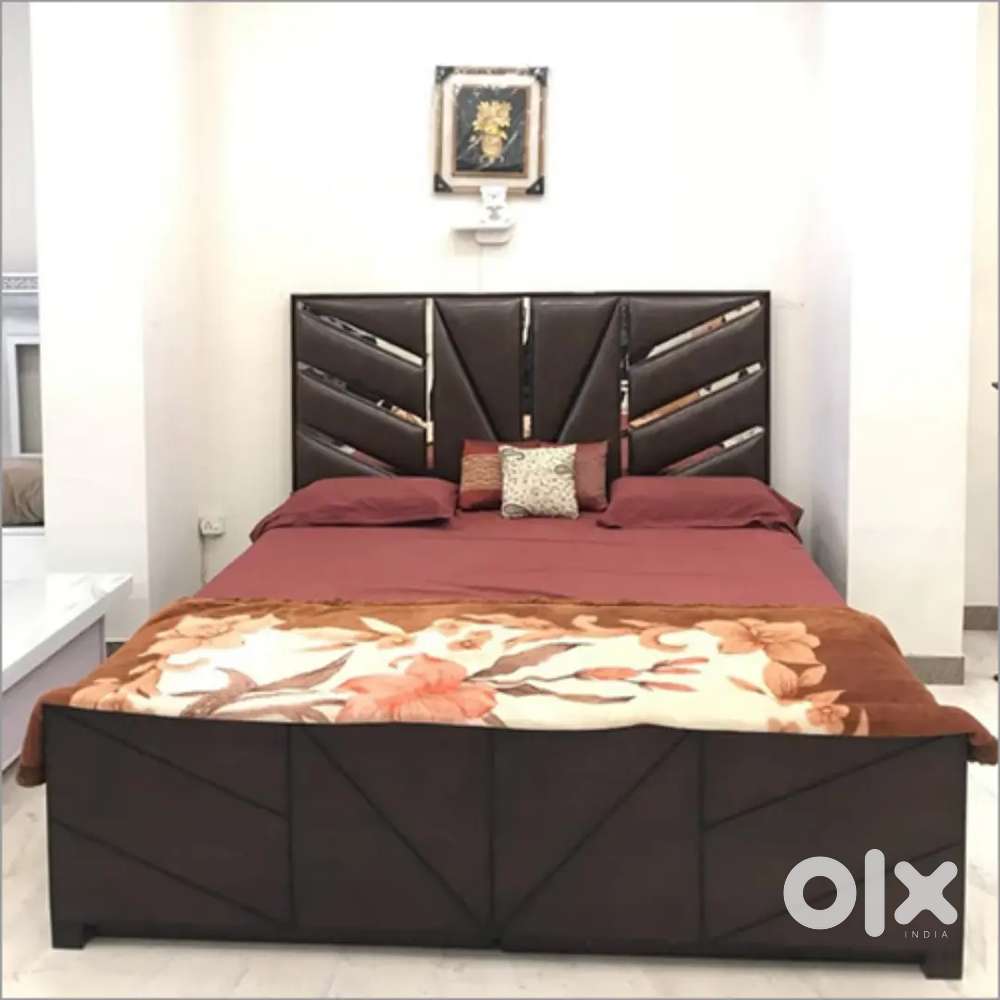 Monday special offer buy new double bed with box 7180 EMI Available
