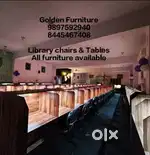 Library Table And Chairs,