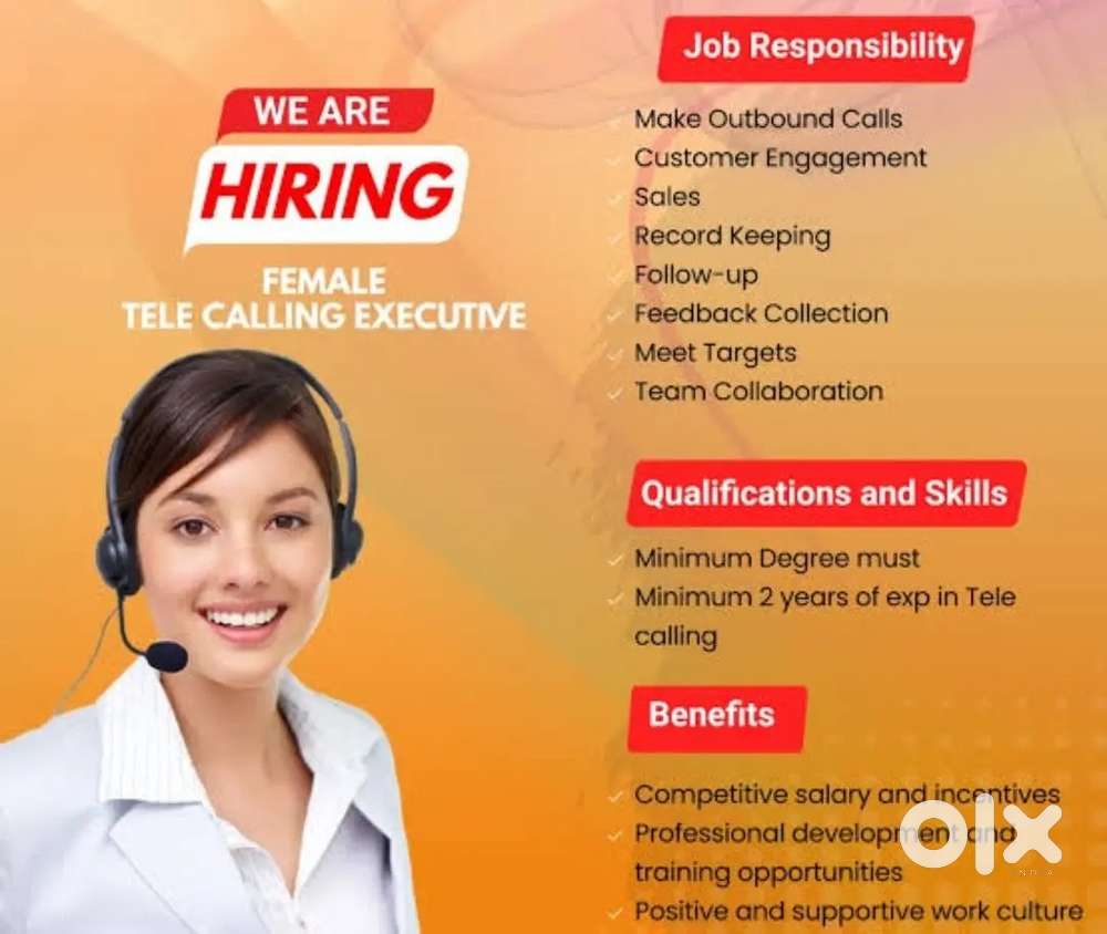 Urgently hiring telecaller for a Real Estate Company (Work from home)