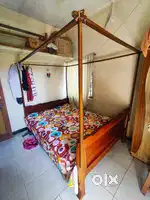 Triple person TEAK BED for sell