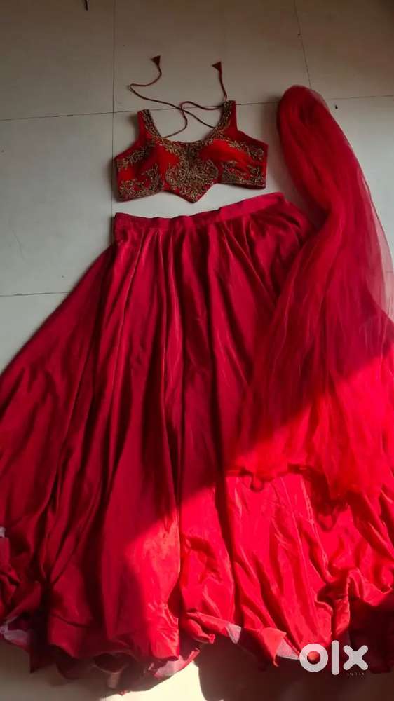 One time use lehenga very good and New condition