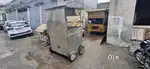 Fully steel food cart