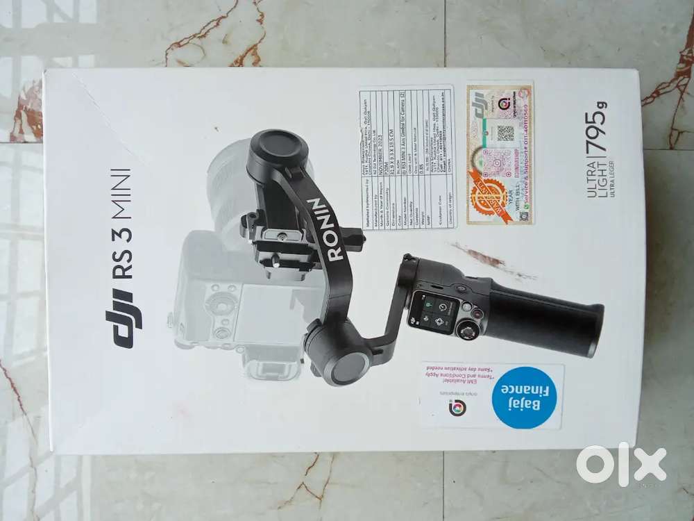 DJI RS3 Mini 3-Axis 

Gimbal Lightweight