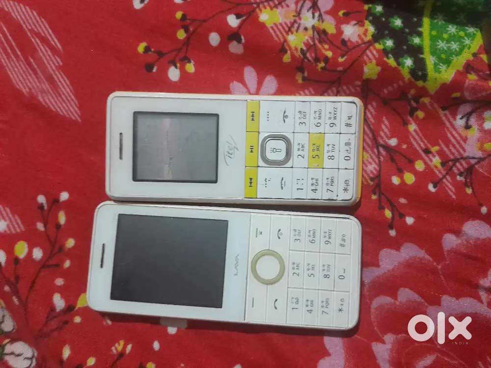 Itel and lava keypad phone