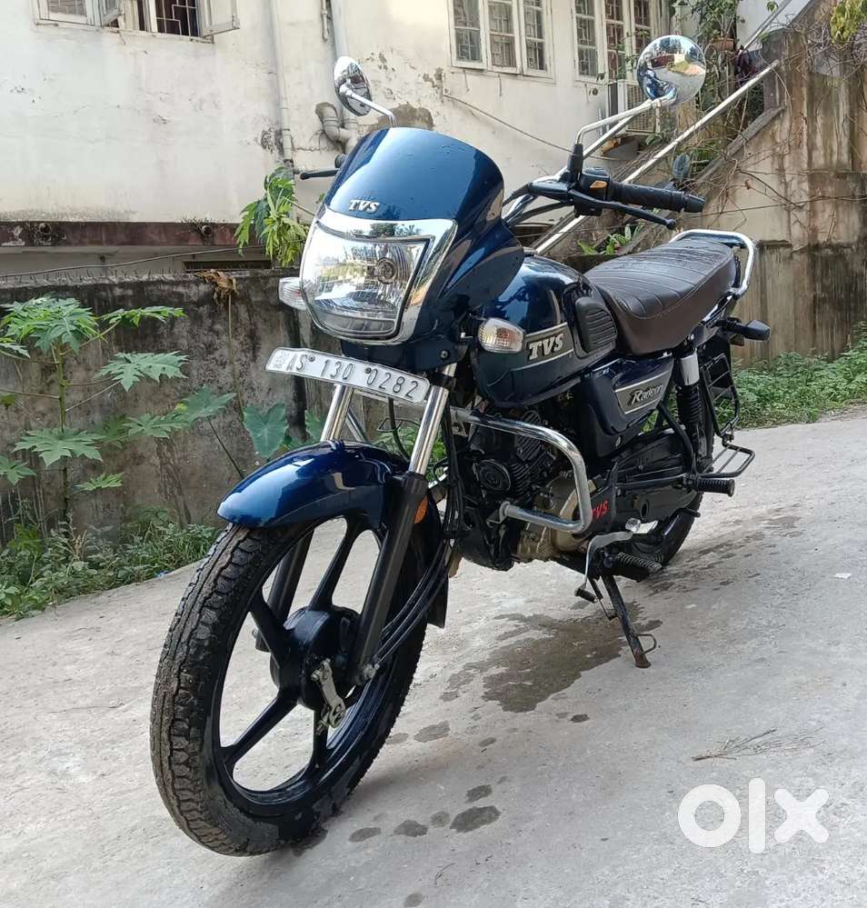 TVS Radeon bike on showroom condition.