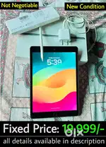 Ipad 9th Generation 10.2 inch Tablet all assessoris only 4 Months old