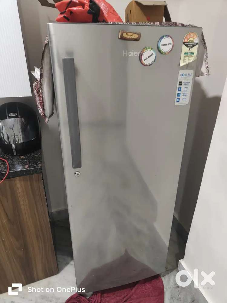 Haier 220 ltr refrigerator in good condition