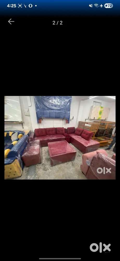 L shape sofa