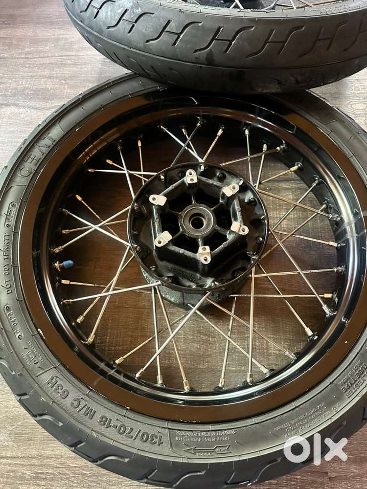 Royal Enfield interceptor 650 spoke tyers